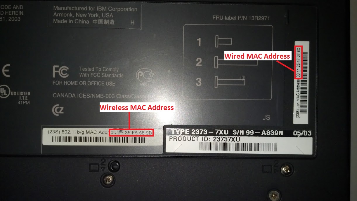 what is wifi mac address