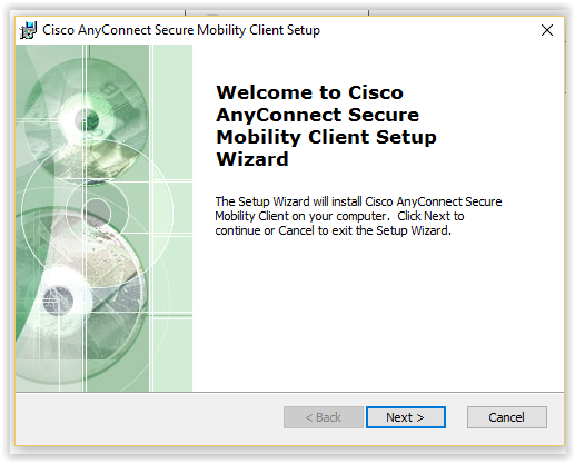 cisco anyconnect secure mobility client setup wizard