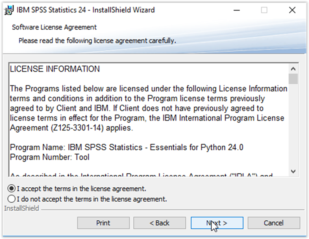 Software license agreement