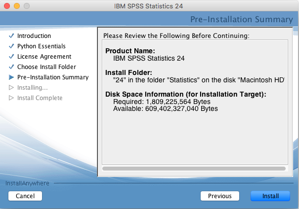 ibm spss mac do not have privileges to license product