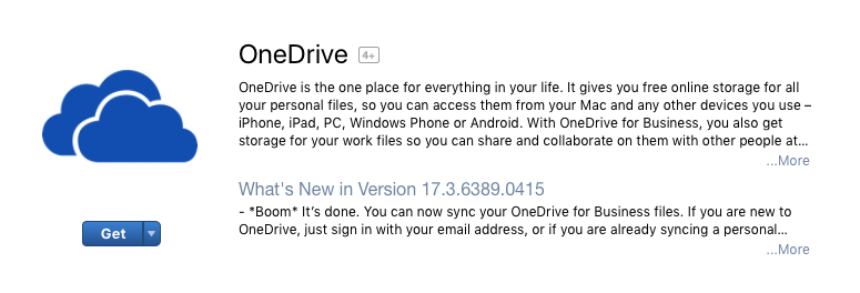 onedrive for business mac sharepoint sync