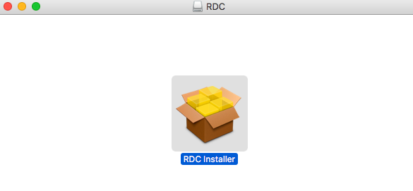 RDC Installer file