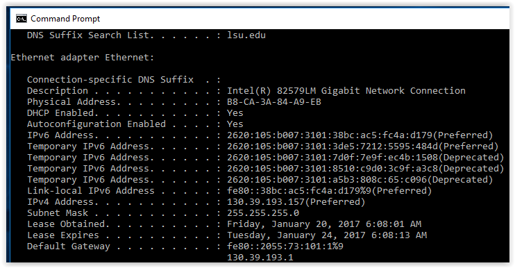 How to Find Your IP Address in Windows