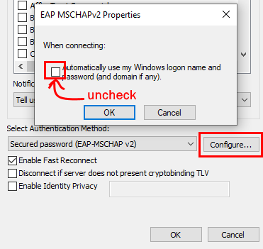 Clicking configure button at bottom of window, then uncheck the box 