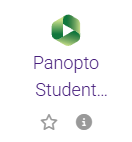 Panopto student assignment